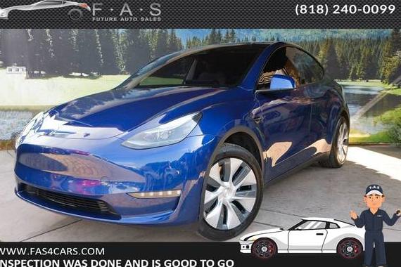 TESLA MODEL Y 2022 7SAYGDEE5NF434226 image